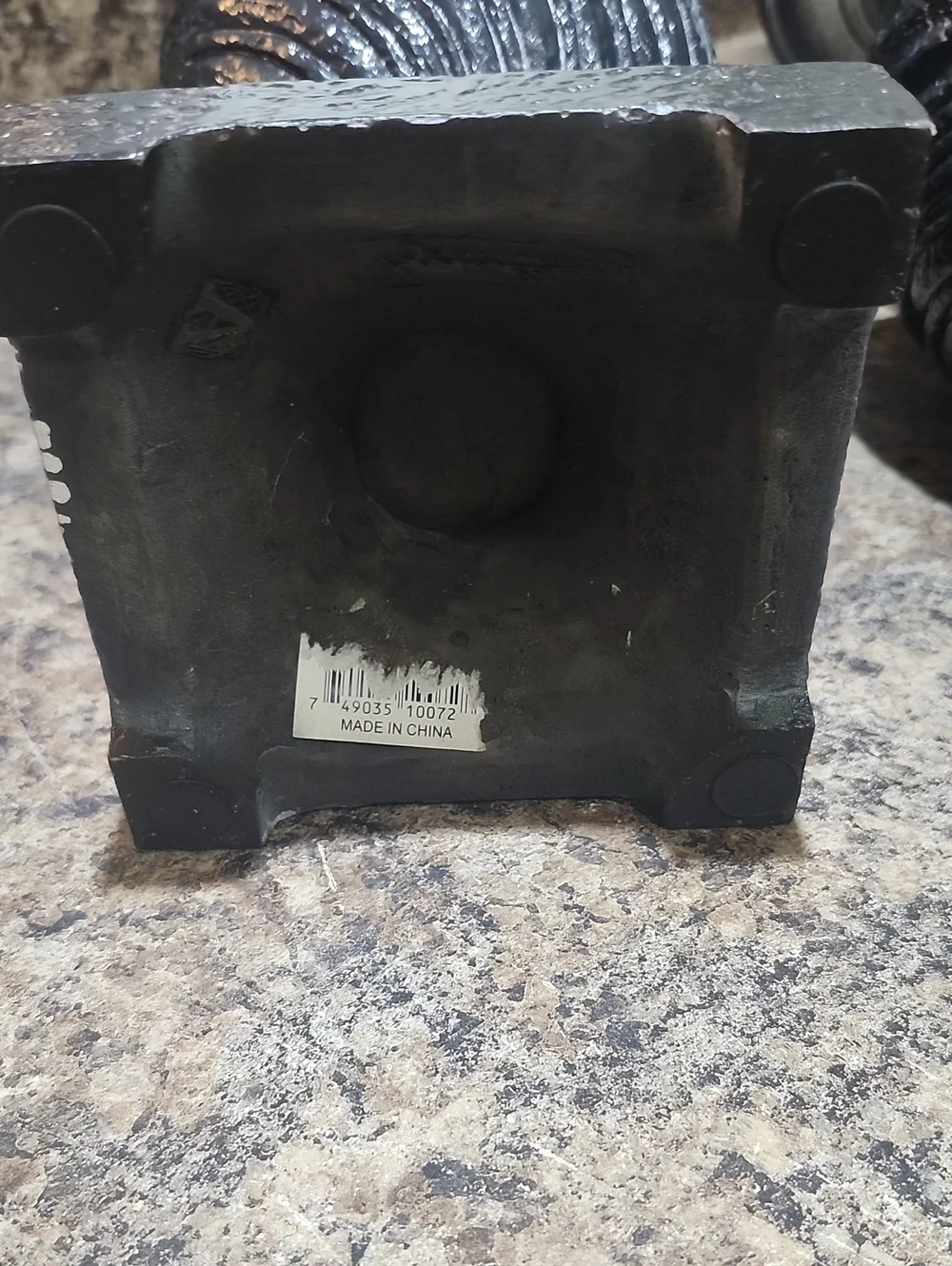 Vintage Resin Pedesta Candle Holders - Pair